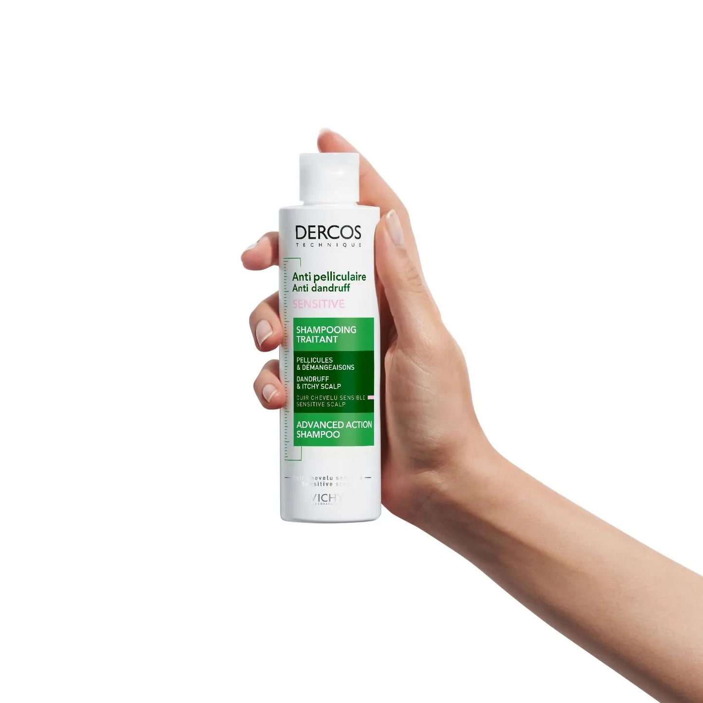 Vichy Dercos Anti Dandruff Shampoo For Sensitive Scalp - Glam Secret