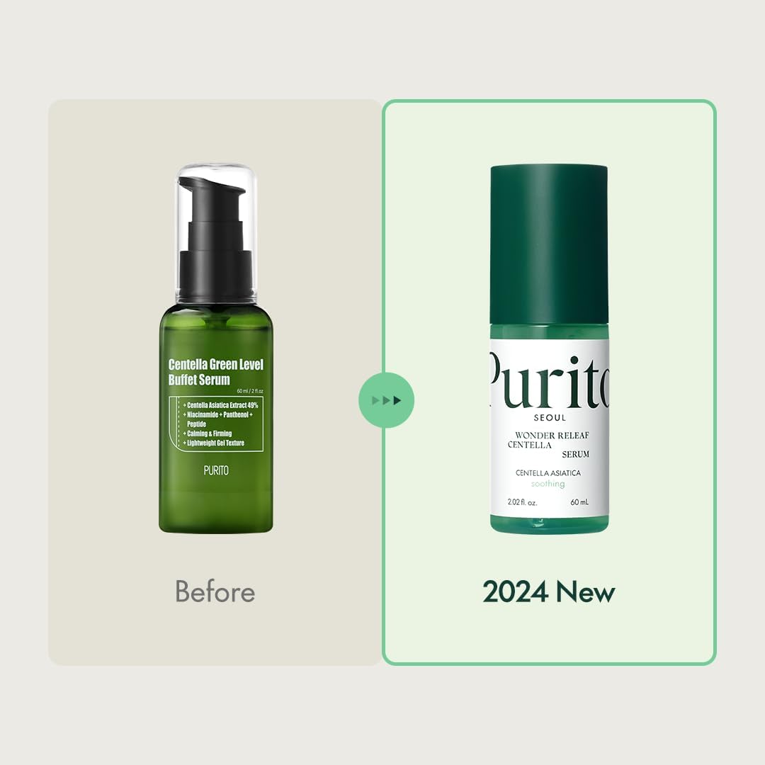 PURITO Wonder Releaf Centella Asiastica Serum 60ml - Glam Secret