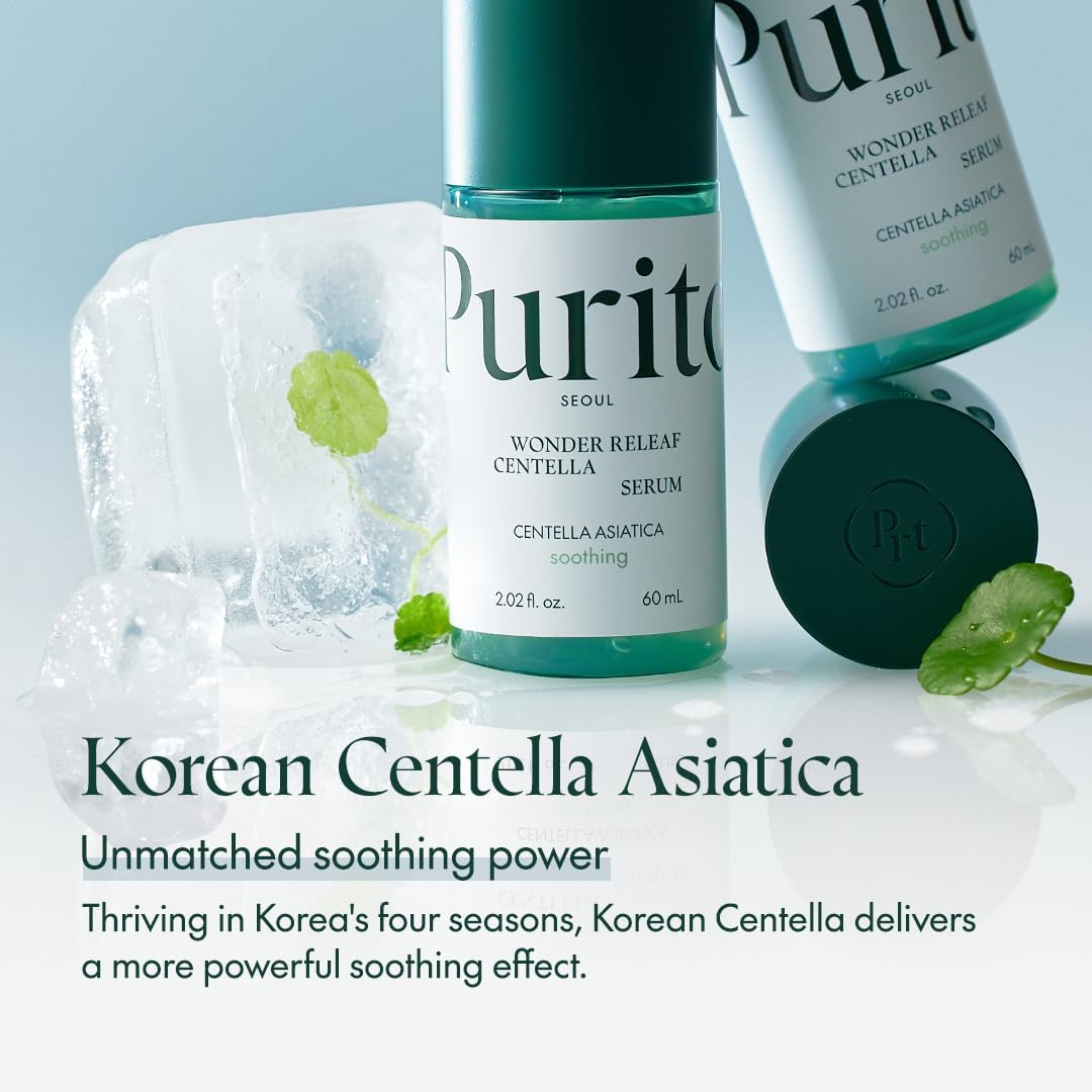 PURITO Wonder Releaf Centella Asiastica Serum 60ml - Glam Secret
