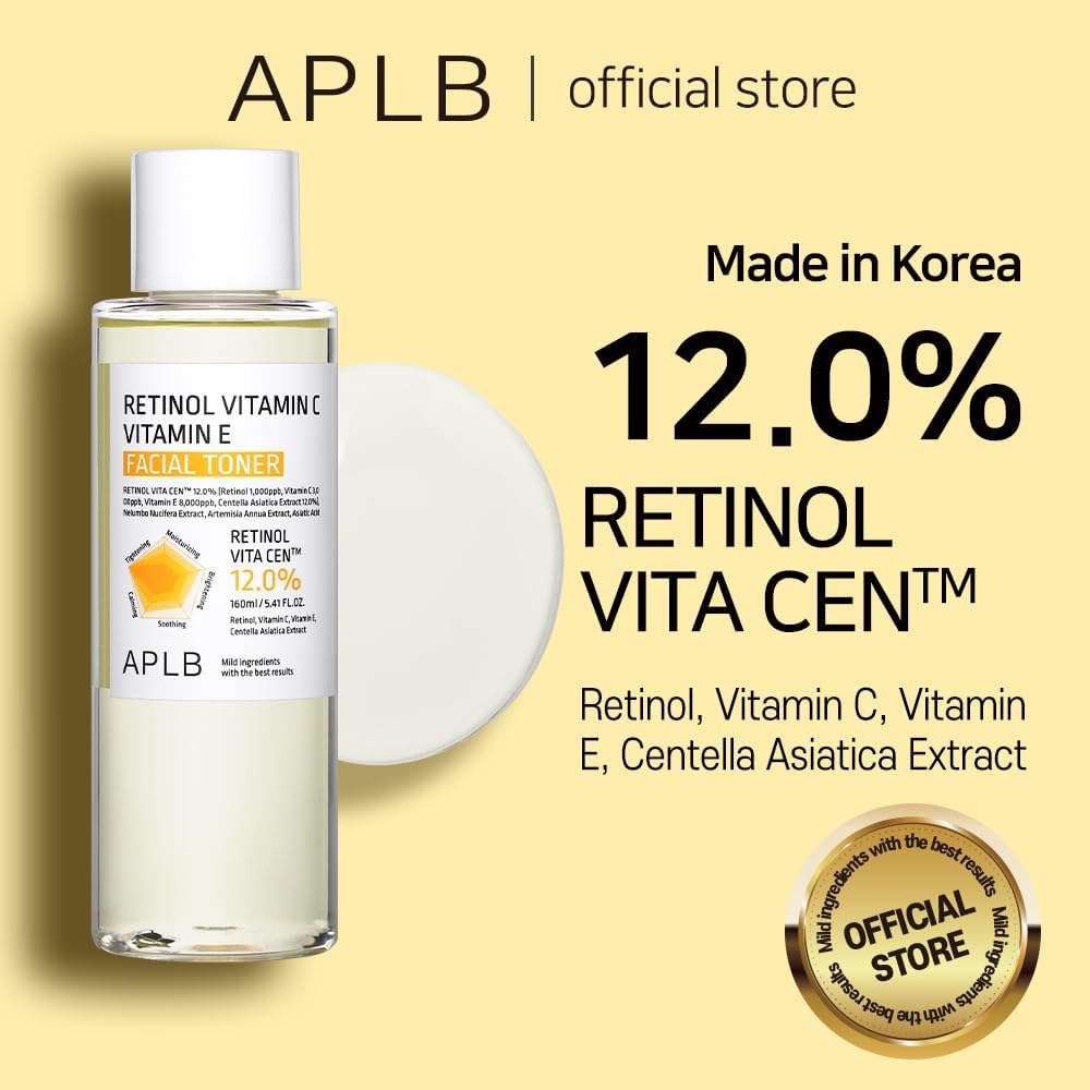 APLB Retinol Vitamin C Vitamin E Facial Toner 160ml - Glam Secret