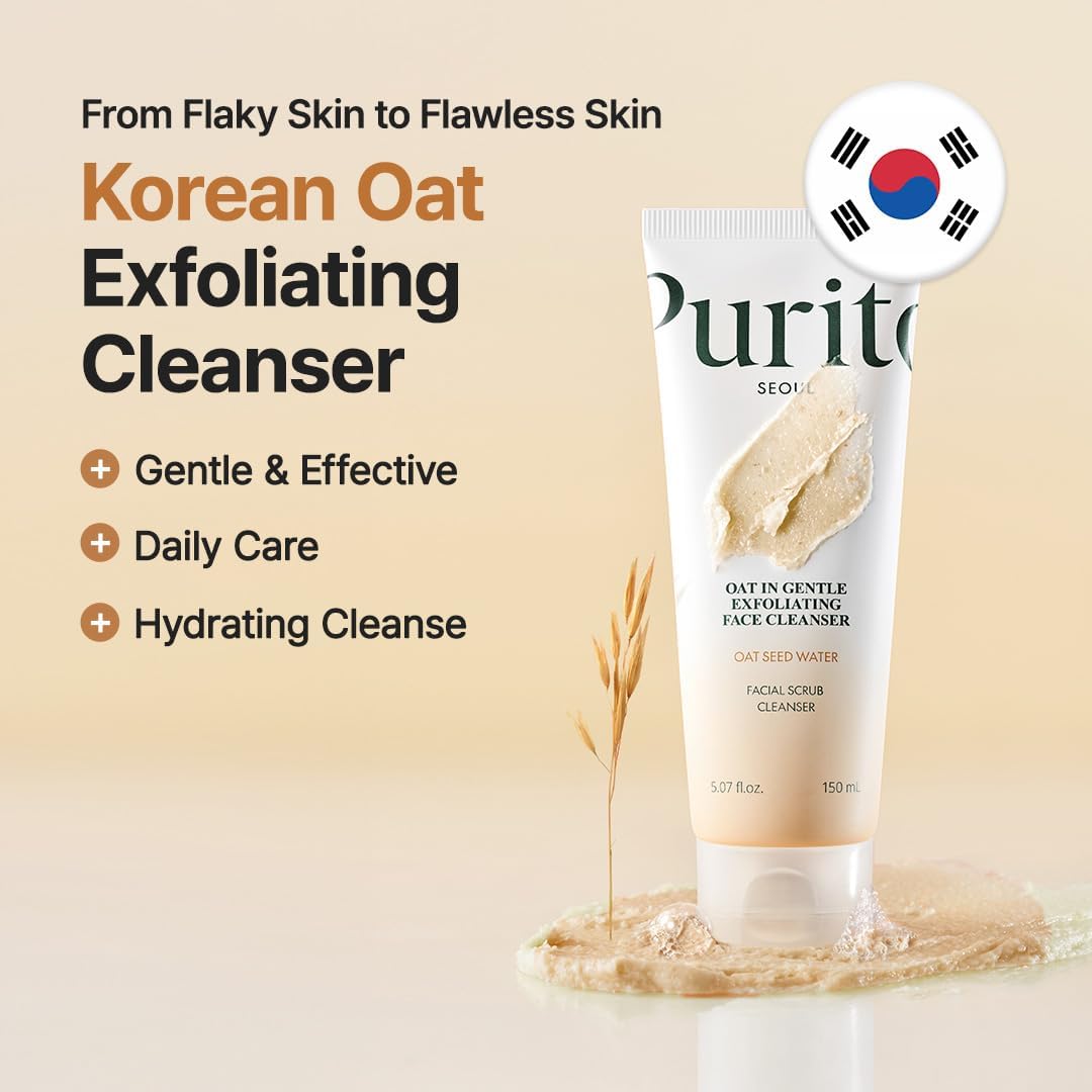 PURITO Oat In Gentle Exfoliating Face Cleanser