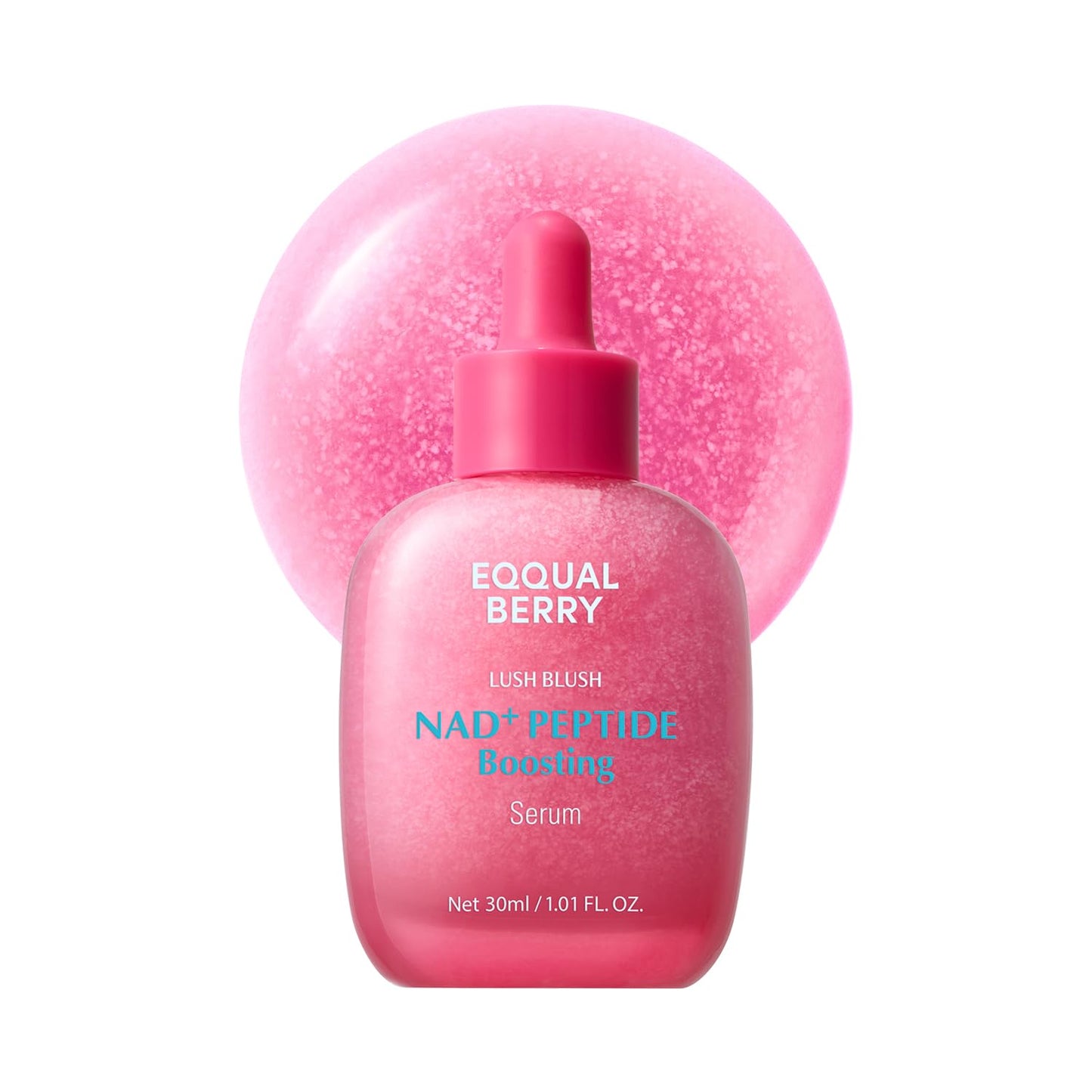 EQQUALBERRY Lush Blush NAD+ Peptide Boosting Serum - Glam Secret