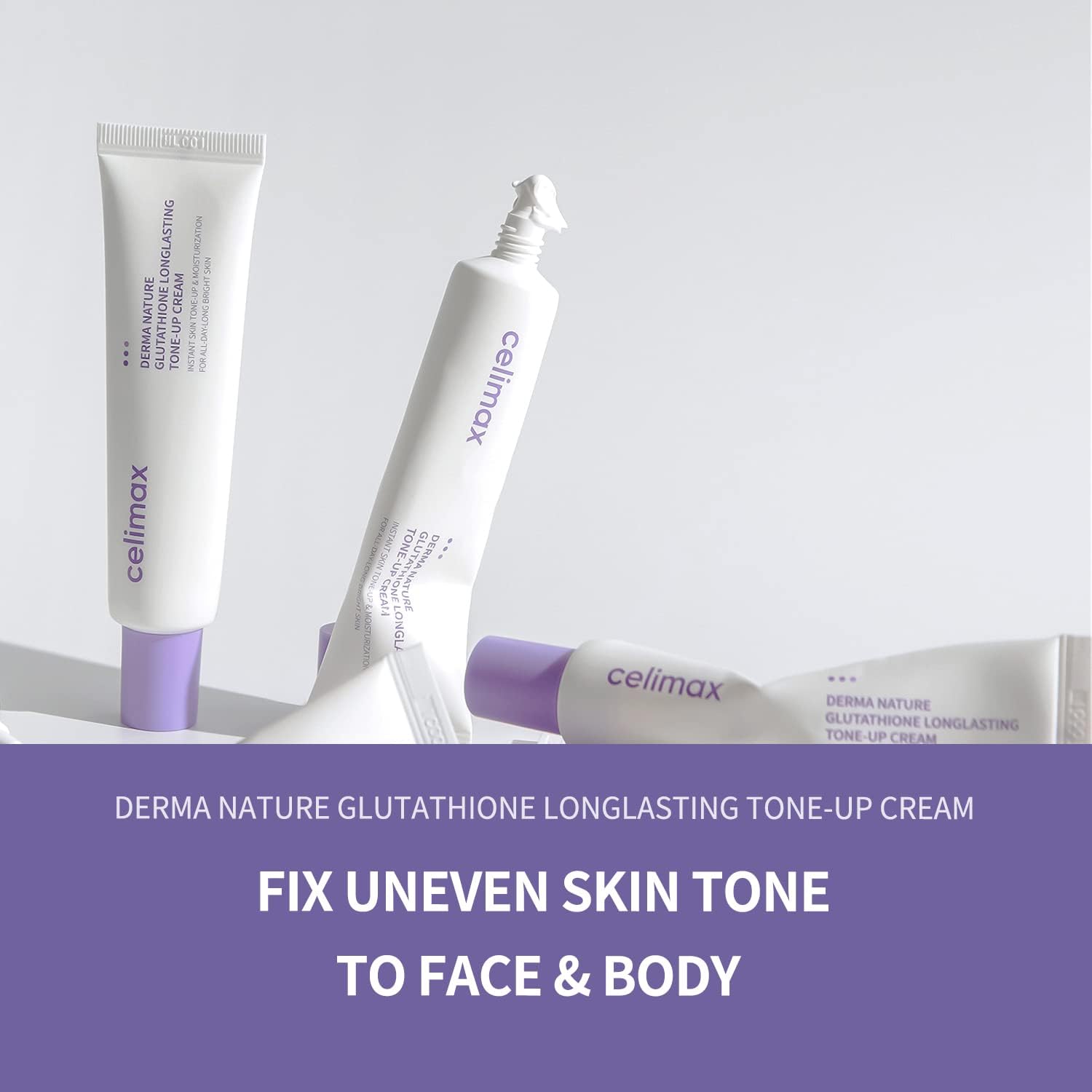 CELIMAX Derma Nature Glutathione Longlasting Tone-up Cream - Glam Secret