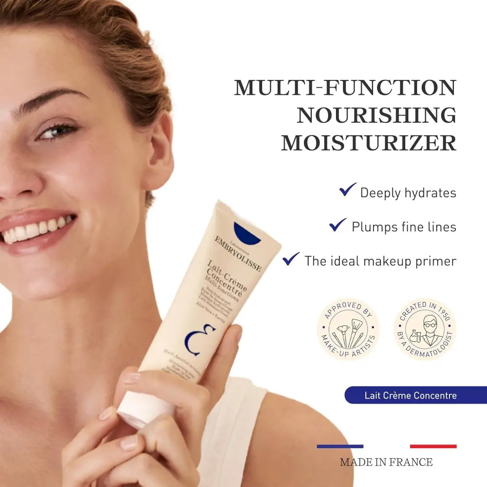 Embryolisse Lait-Crème Concentré Multi-Function Moisturizer Brightens Skin, Reduces Redness Suitable for All Skin Types