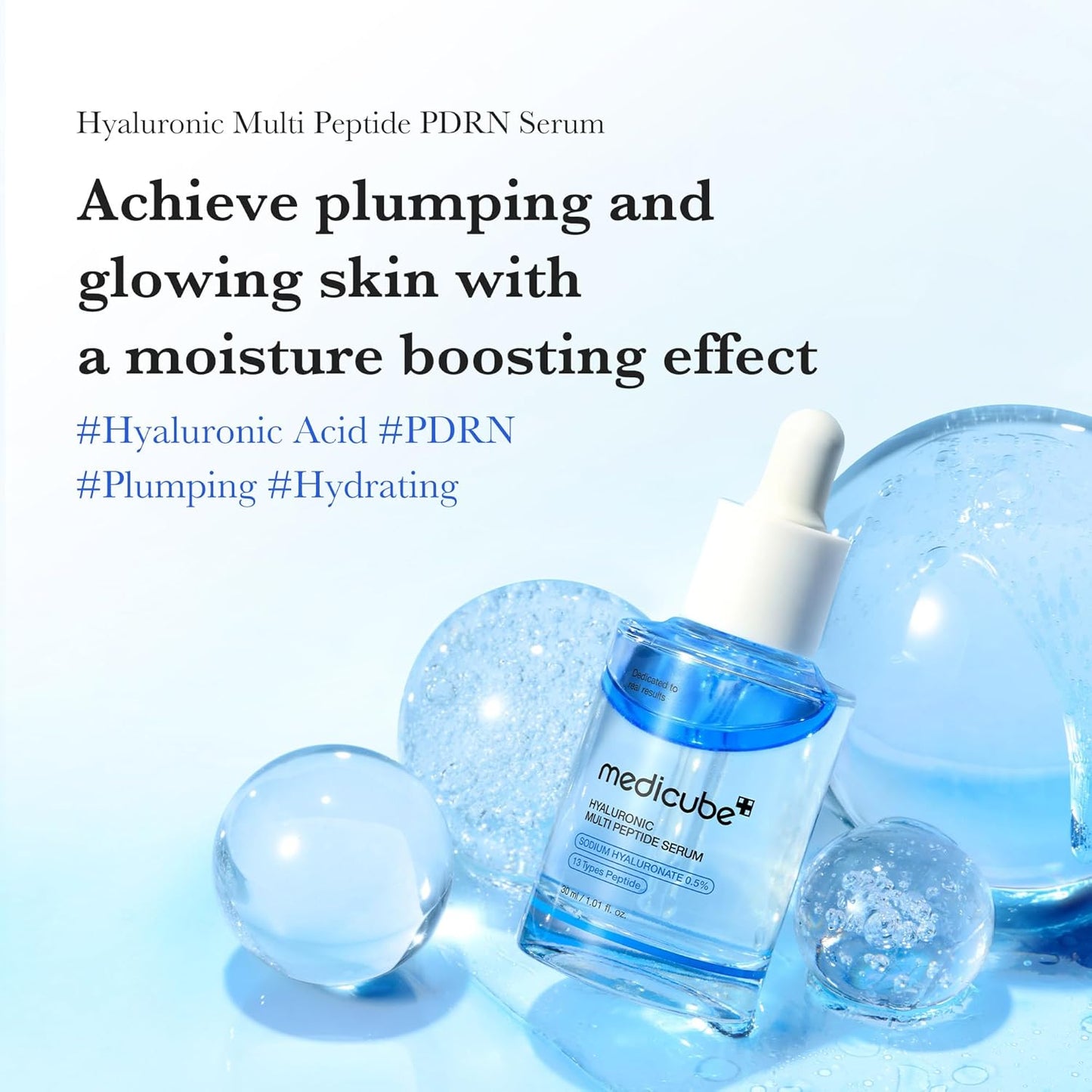MEDICUBE Hyaluronic Multi Peptide Serum - Glam Secret