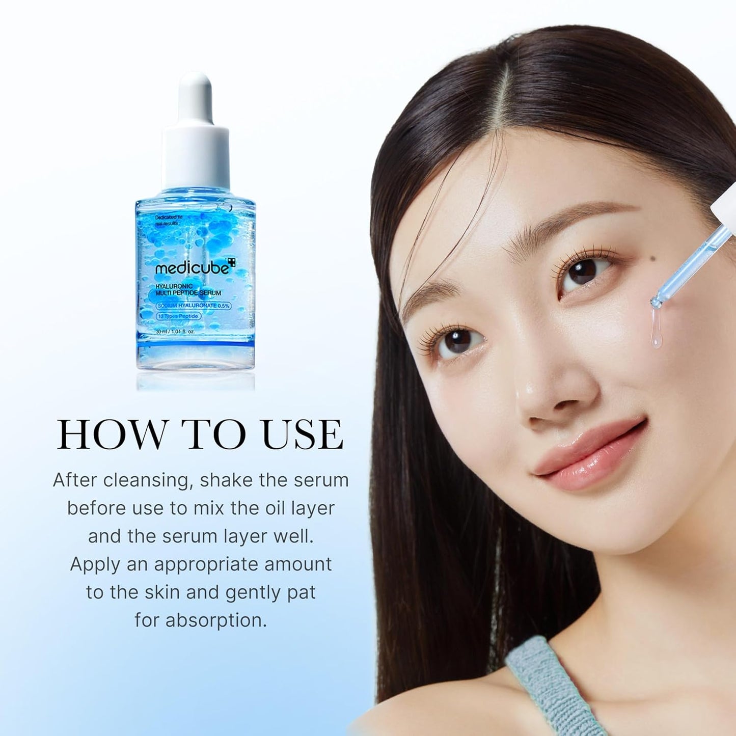 MEDICUBE Hyaluronic Multi Peptide Serum - Glam Secret