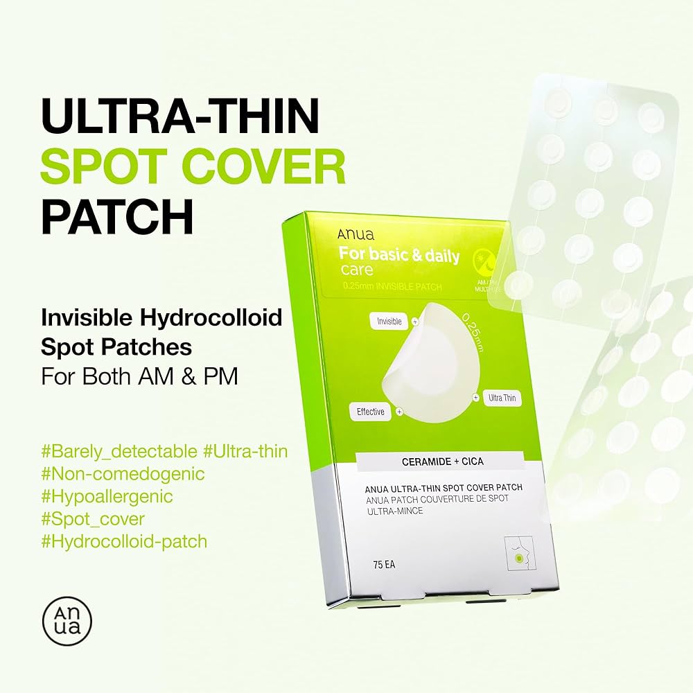ANUA Ultra Thin Spot Cover Patch - Glam Secret