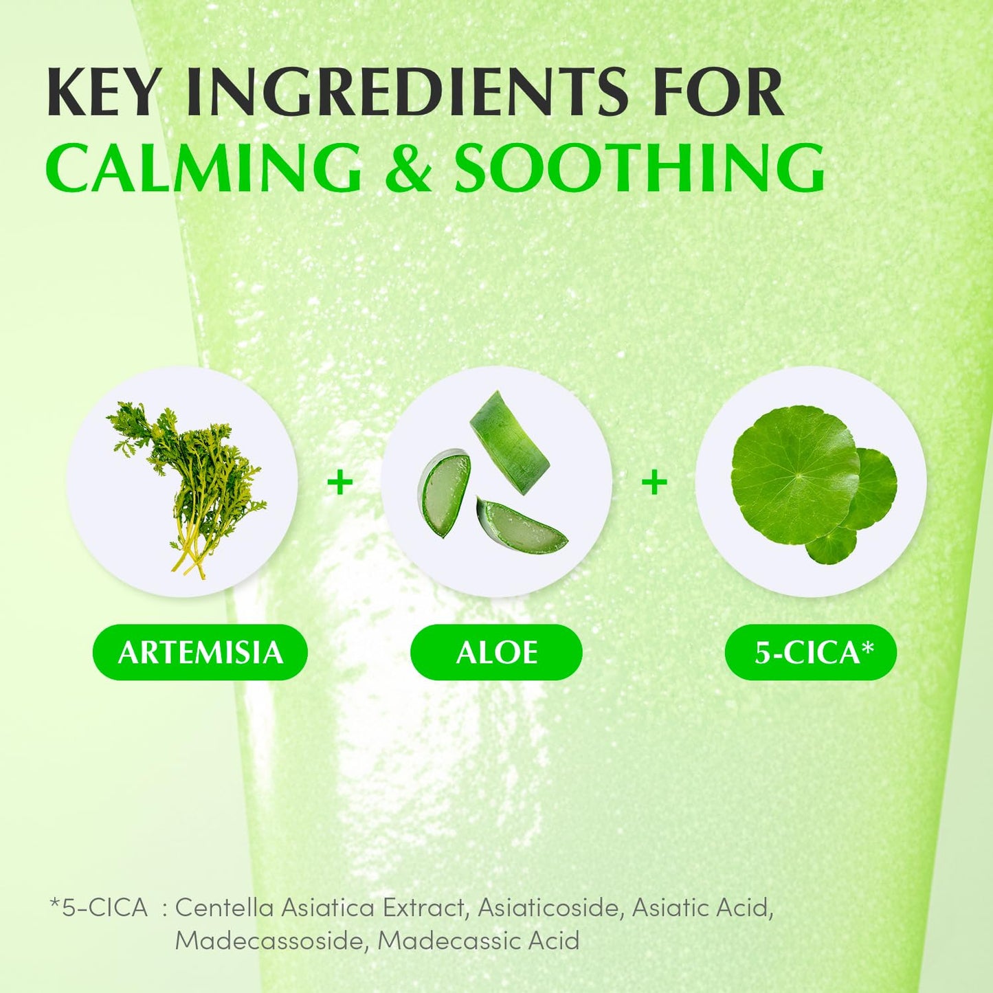 EQQUALBERRY Green Aid Aloe PDRN Calming Serum - Glam Secret