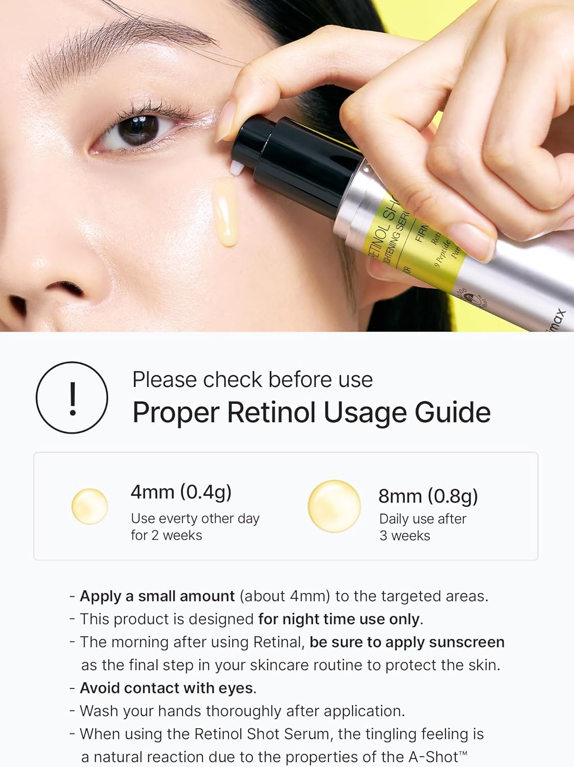 CELIMAX The Vita A Retinol Shot Tightening Serum - Glam Secret