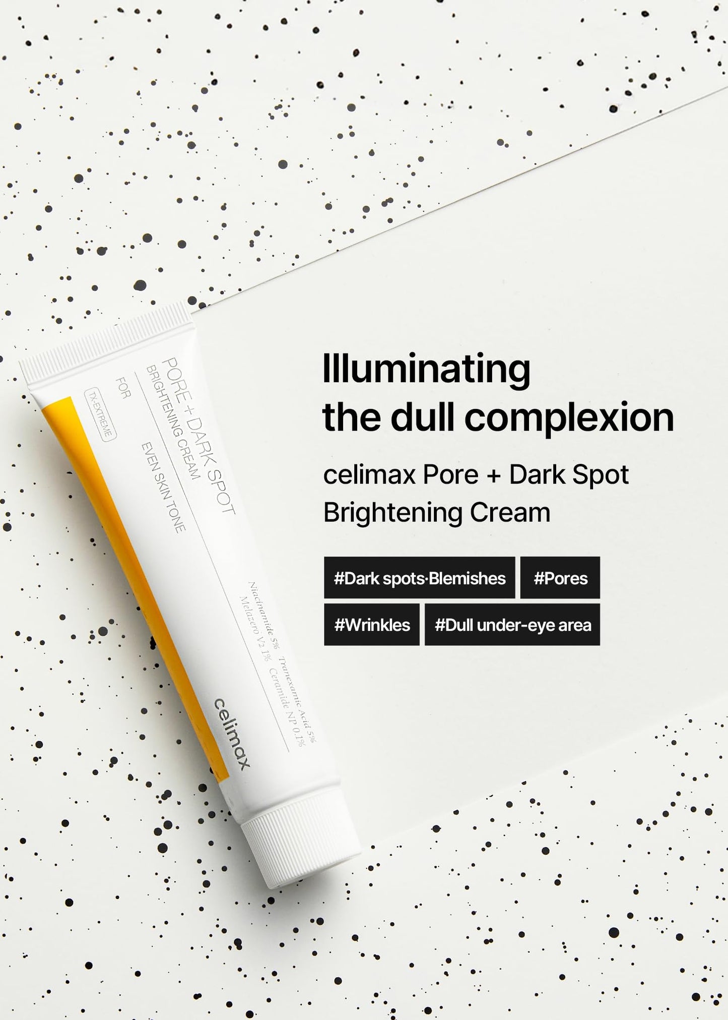 CELIMAX Pore+Dark Spot Brightening Cream - Glam Secret