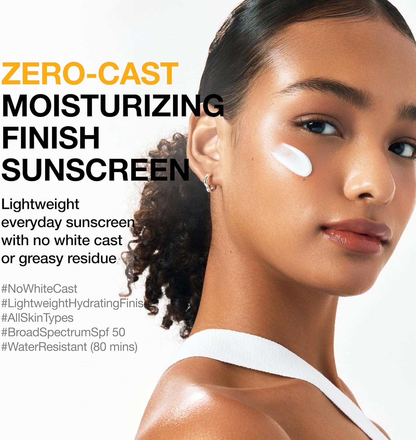 Anua Zero-Cast Moisturizing Finish Sunscreen,SPF 50 - Glam Secret