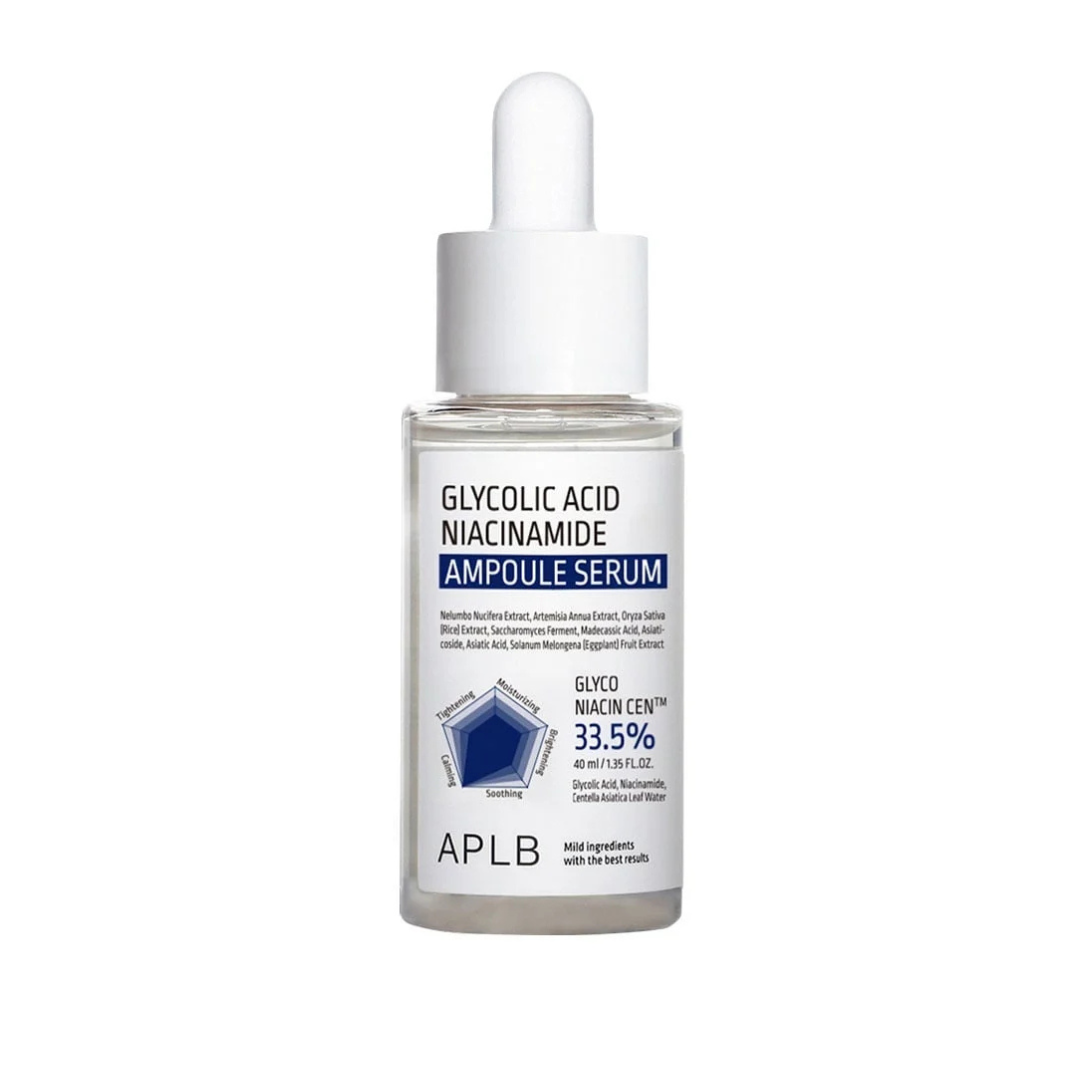 APLB Glycolic Acid Niacinamide Ampoule Serum 40ml - Glam Secret