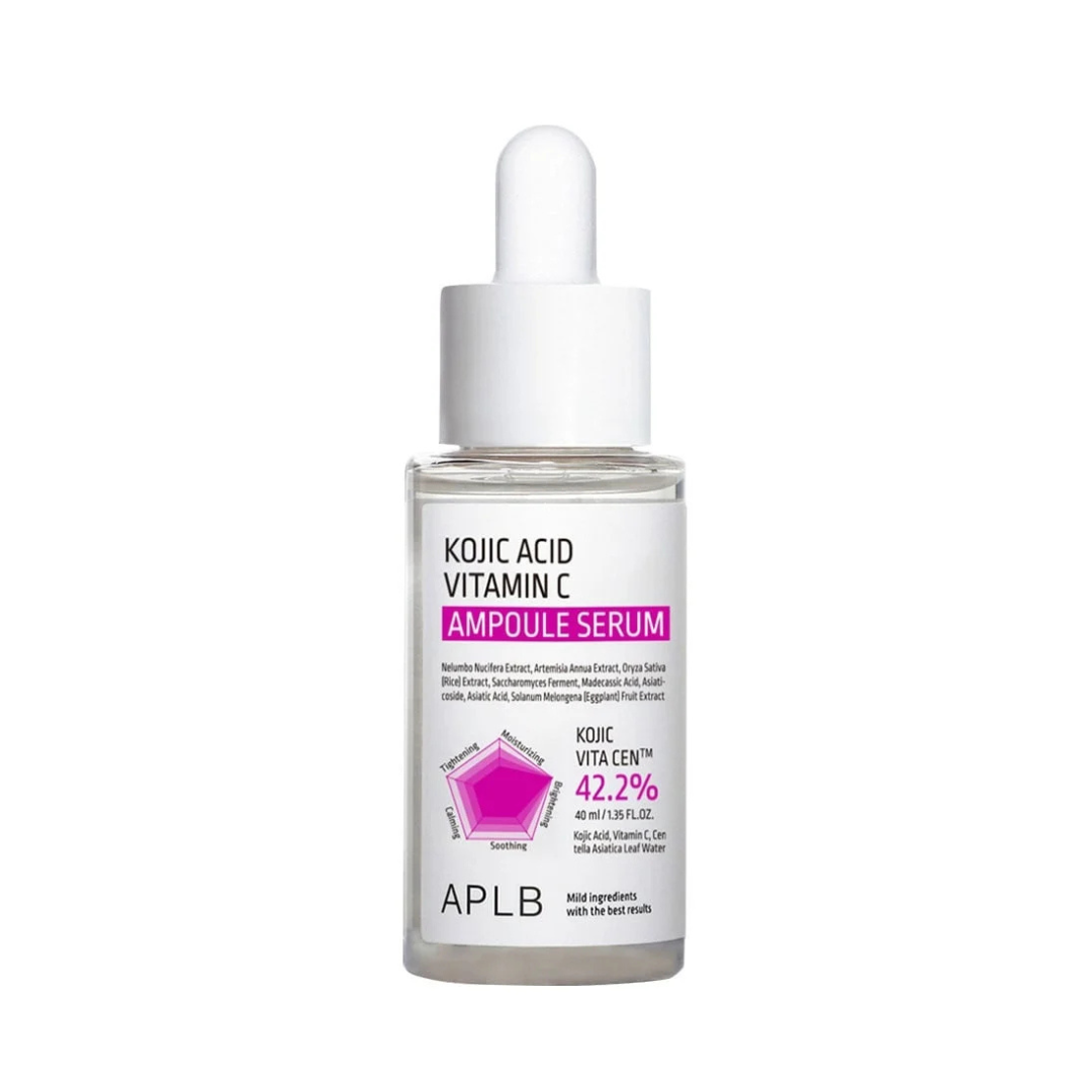 APLB Kojic Acid Vitamin C Ampoule Serum 40ml - Glam Secret