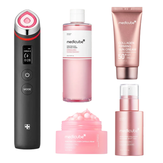Medicube Pore Firming & Glow Complete Skincare Set - Glam Secret