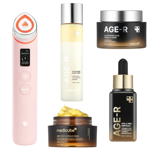 Medicube AGE-R Brightening & Anti-Aging Complete Skincare Set