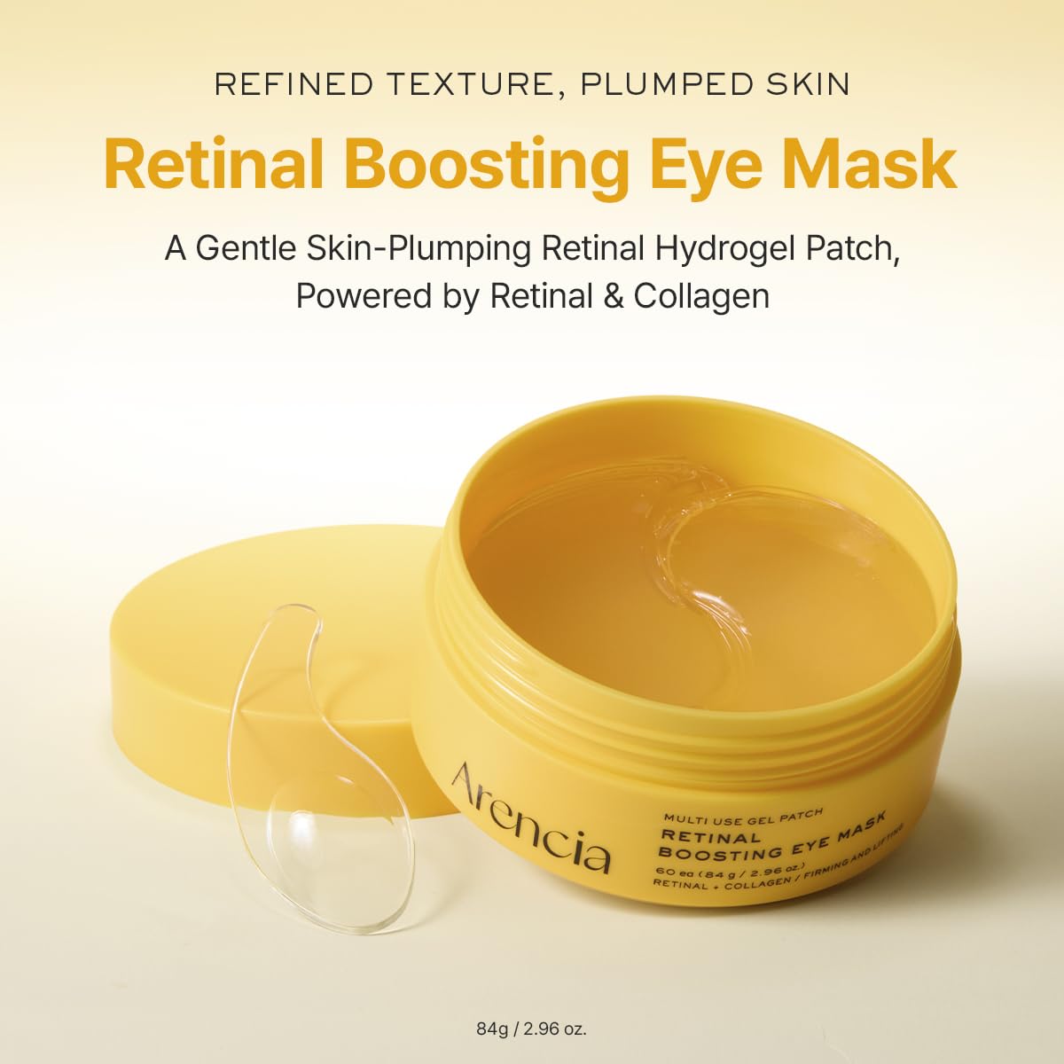 ARENCIA Retinal Boosting Eye Mask texture at Glam Secret UAE