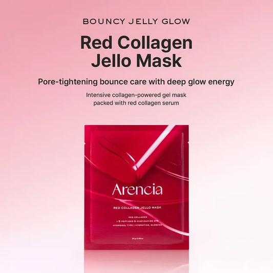 Arencia Korean collagen jello sheet mask for firm skin