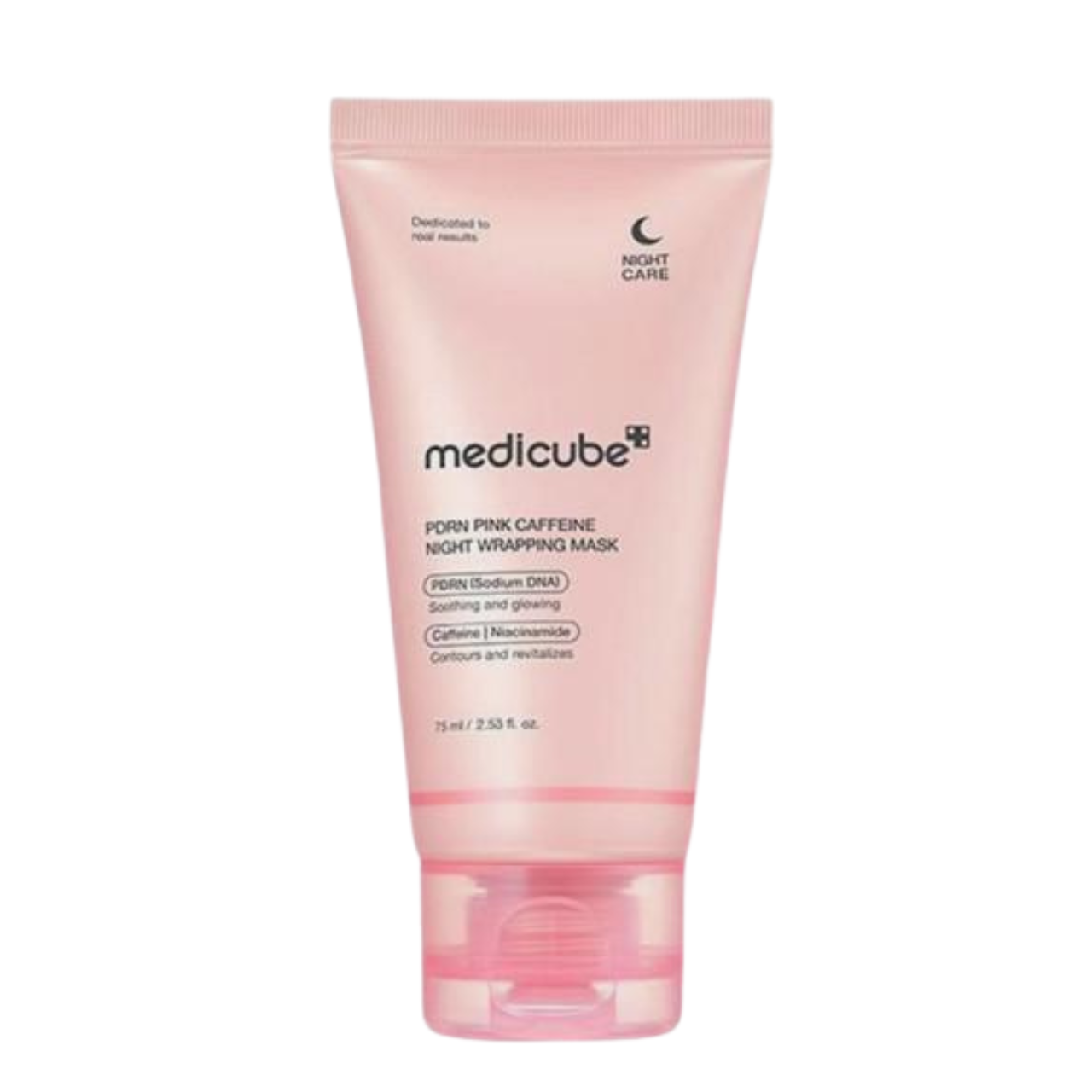 MEDICUBE PDRN Pink Caffeine Night Wrapping Mask - Glam Secret