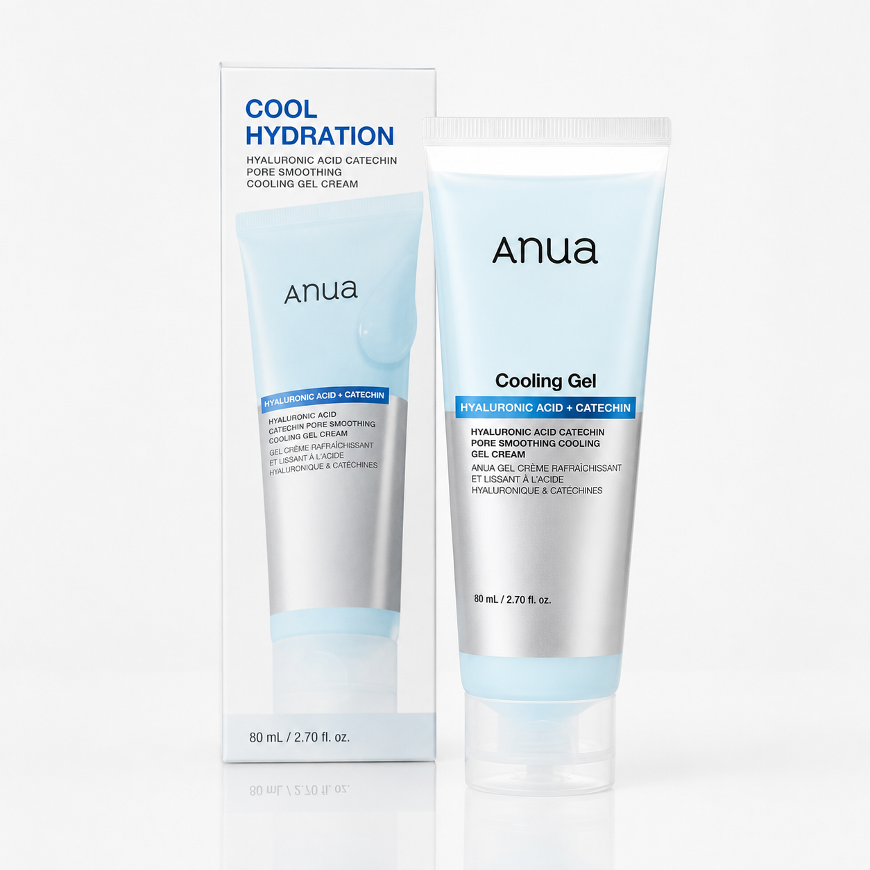 ANUA Hyaluronic Acid Catechin Cooling Gel Cream 80ml