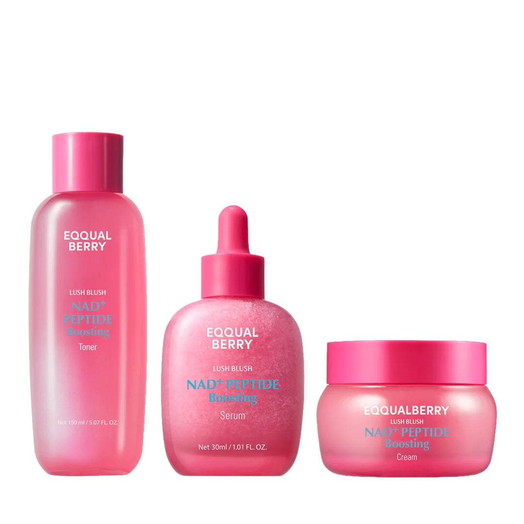 EQQUALBERRY NAD+ Peptide Boosting Cream toner serum 50ml