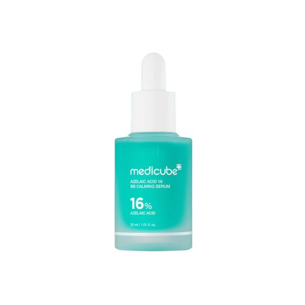 Medicube Azelaic Acid 16 BB Calming Serum 30ml, a facial serum with a light texture and calming ingredients for sensitive skin - glam secret