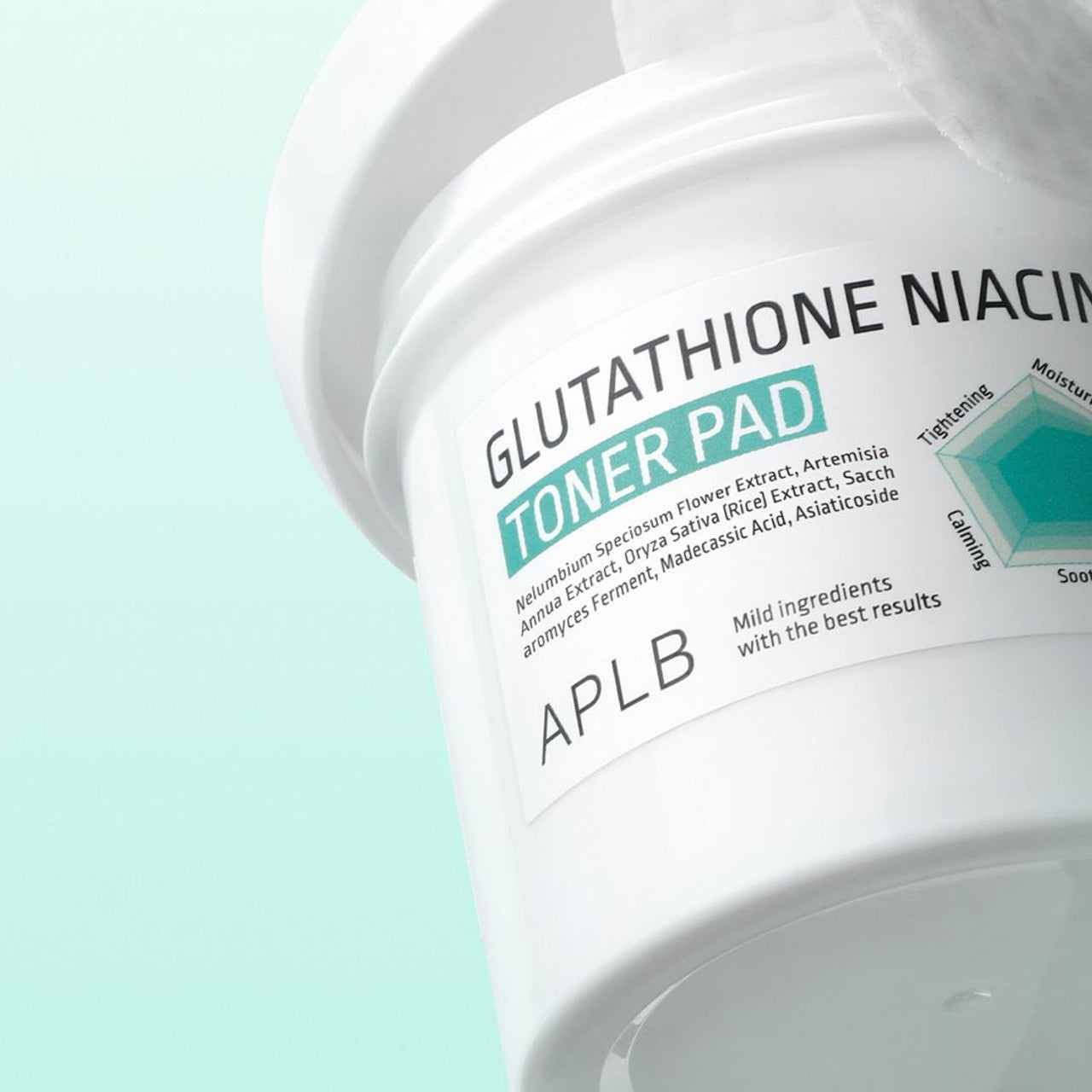 APLB Glutathione Niacinamide Toner Pad - Glam Secret