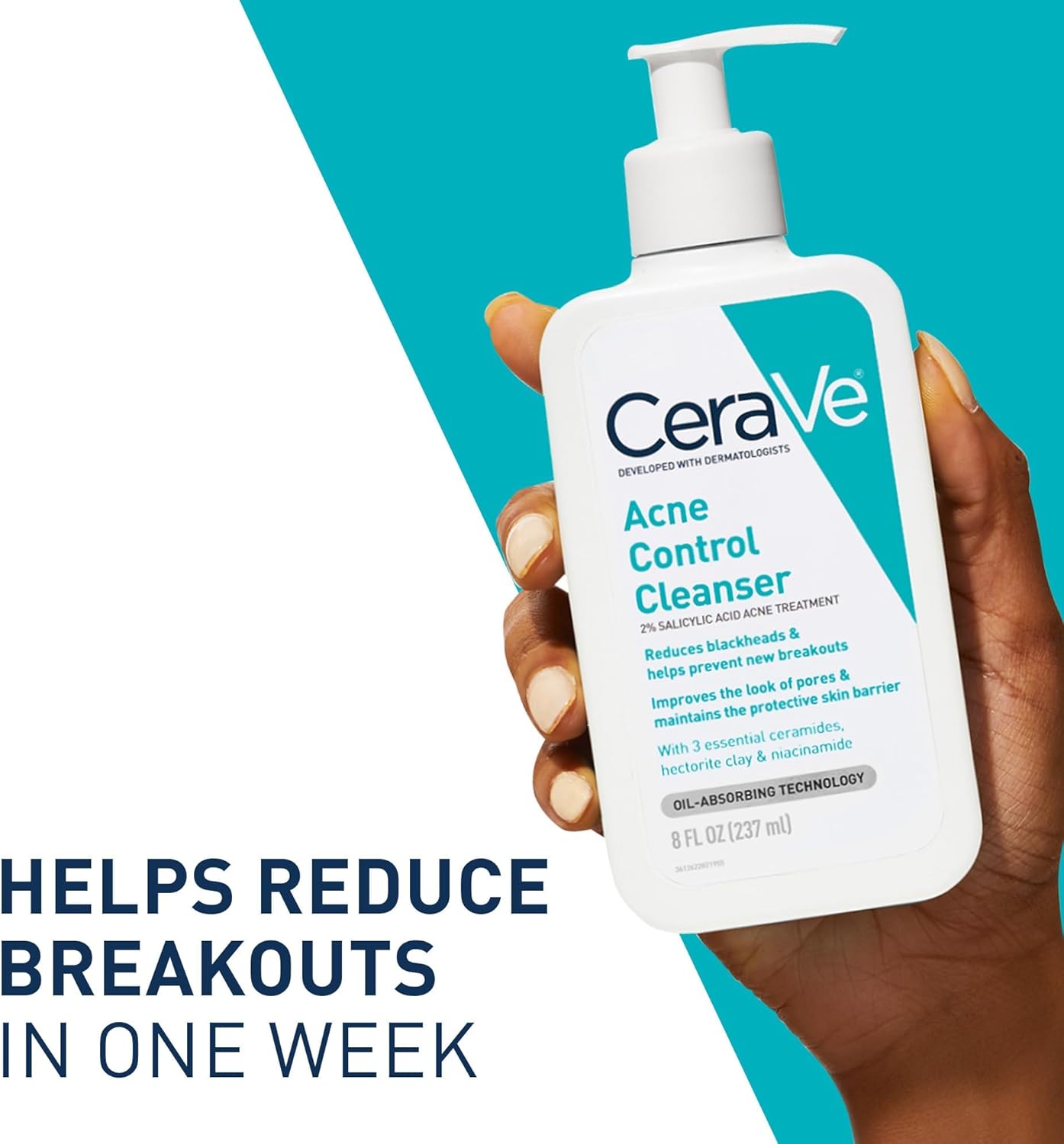 CERAVE Acne Control Cleanser 237ML - Glam Secret