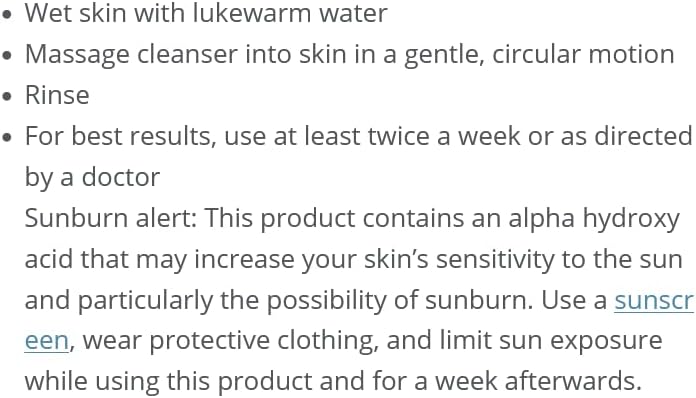CERAVE Psoriasis CleanserCleanserGlam Secret