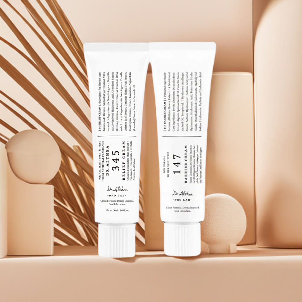 DR ALTHEA 147 Barrier Cream & 345 Relief Cream glam secret