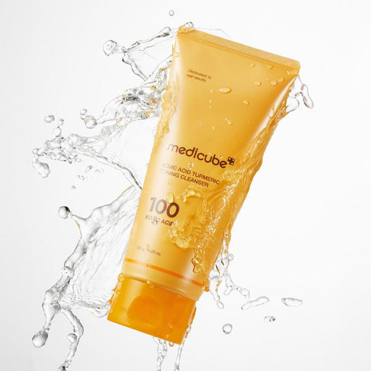 MEDICUBE - Kojic Acid Turmeric Toning Cleanser - Glam Secret