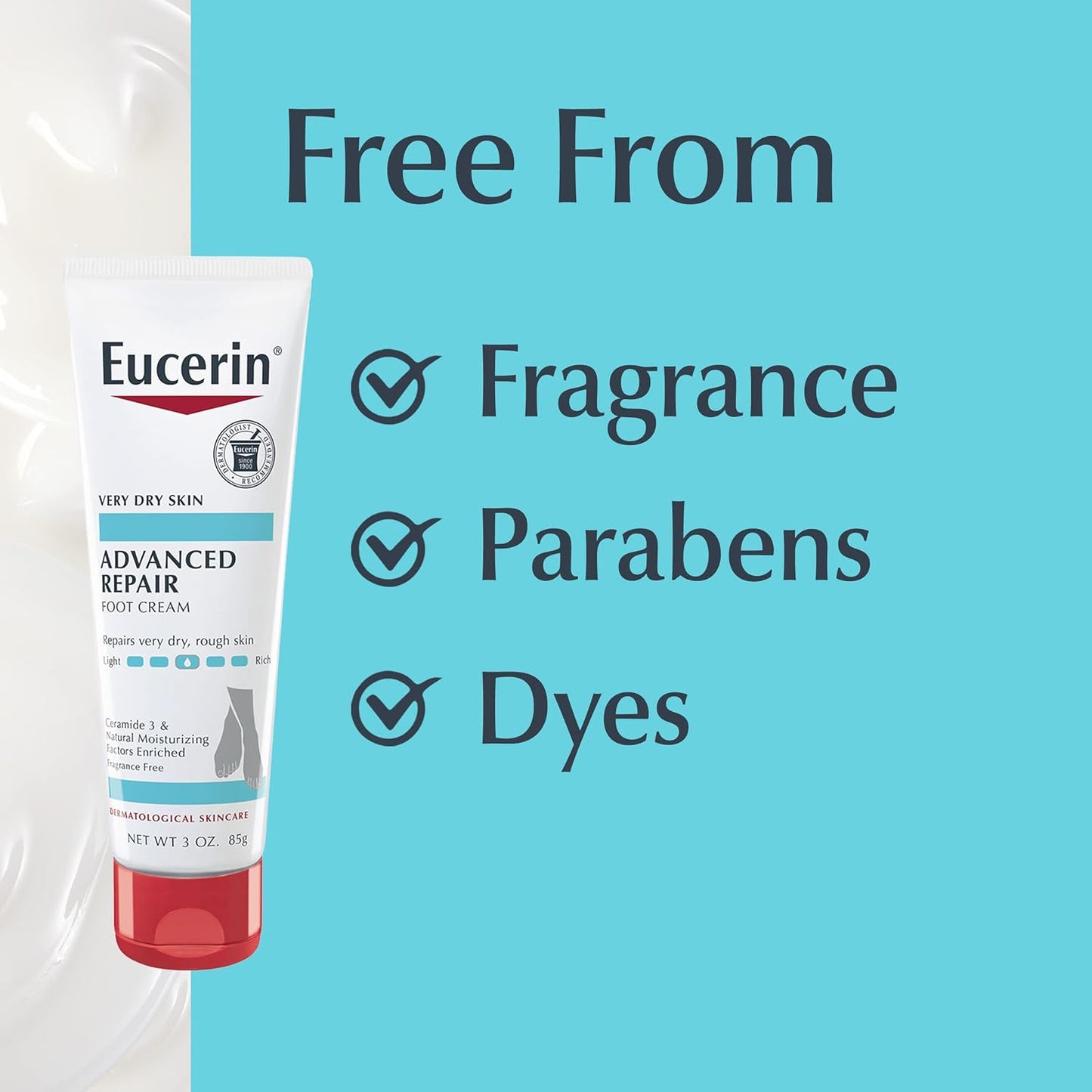 EUCERIN Advanced Repair Foot Cream for Very Dry Skin - Glam Secret