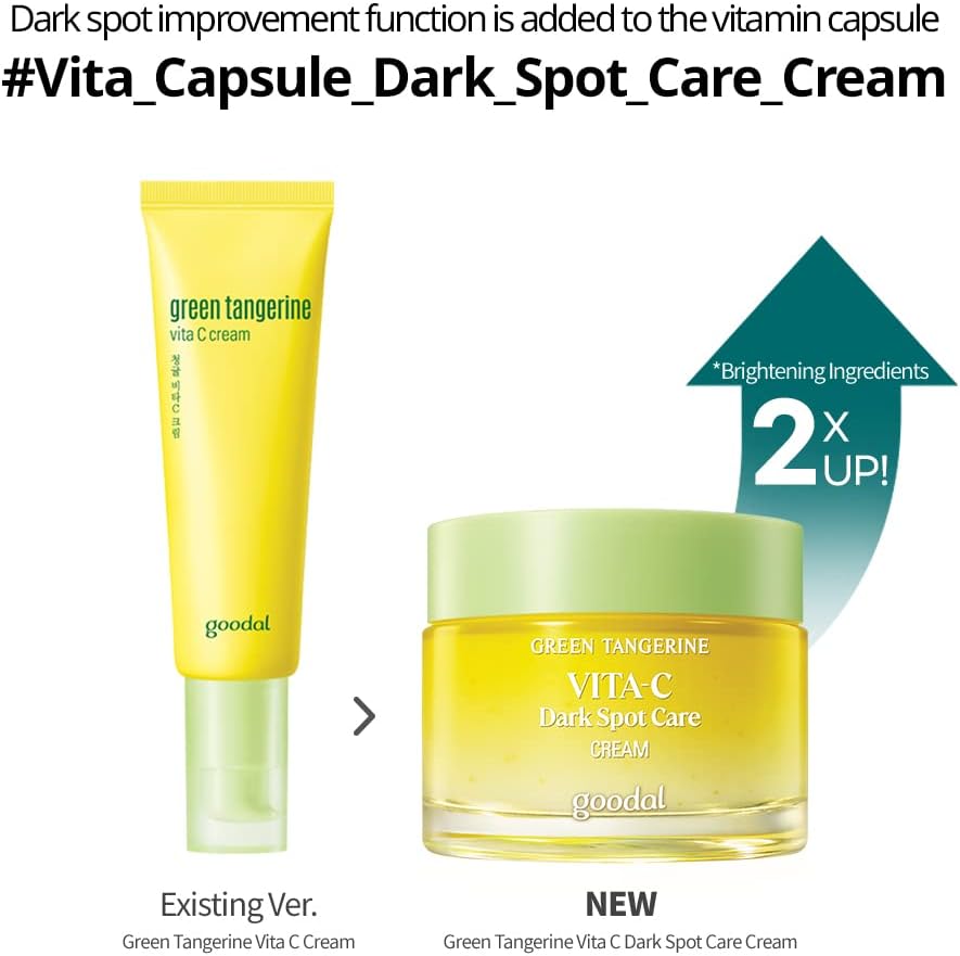 GOODAL Green Tangerine Vita-C Dark Spot Care CreamCreamGlam Secret