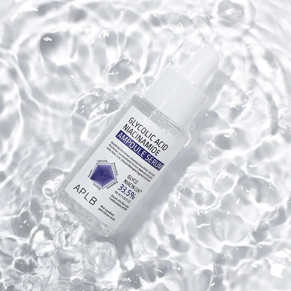 APLB Glycolic Acid Niacinamide Ampoule Serum 40ml - Glam Secret