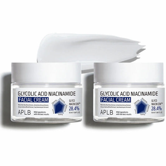 APLB Glycolic Acid Niacinamide Facial Cream 55ml - Glam Secret