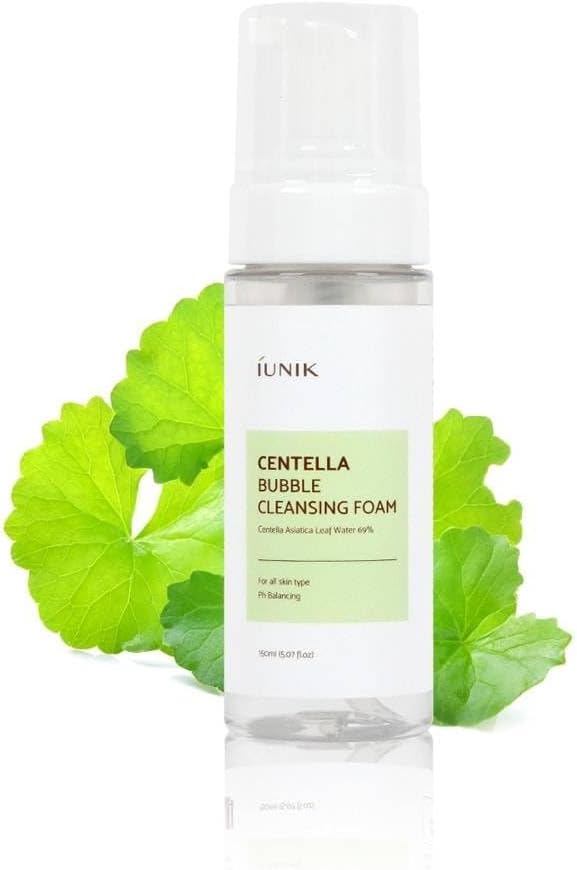 iUNIK Centella Bubble Cleansing Foam | Gentle, Soothing Cleanser for All Skin Types - Glam Secret