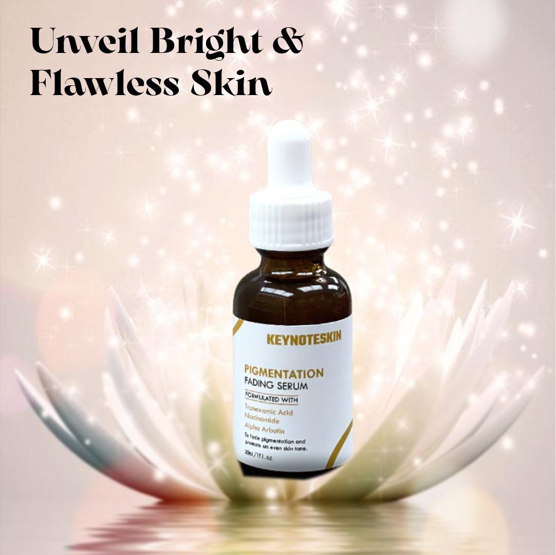 KEYNOTESKIN Pigmentation Fading Serum | 30 ml | Brightening & Even Skin Tone Solution - Glam Secret