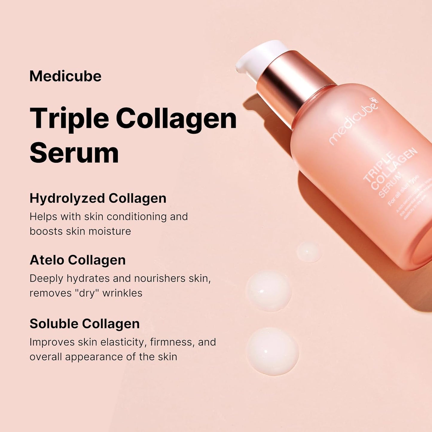 MEDICUBE Triple Collagen Serum - Glam Secret