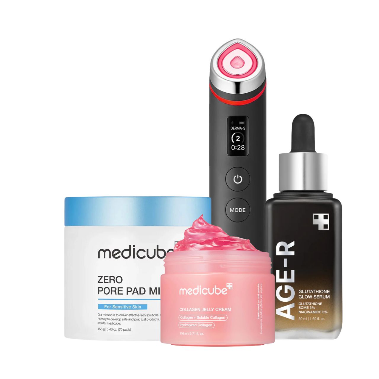 MEDICUBE Ultimate Glow & Firmness Set - Glam Secret