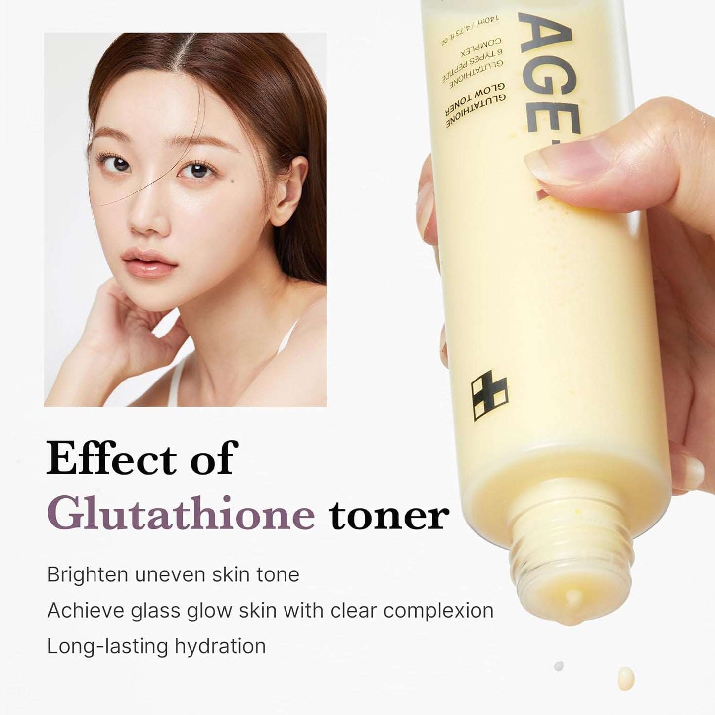 MEDICUBE Age-R Glutathione Glow Milky Toner - Glam Secret