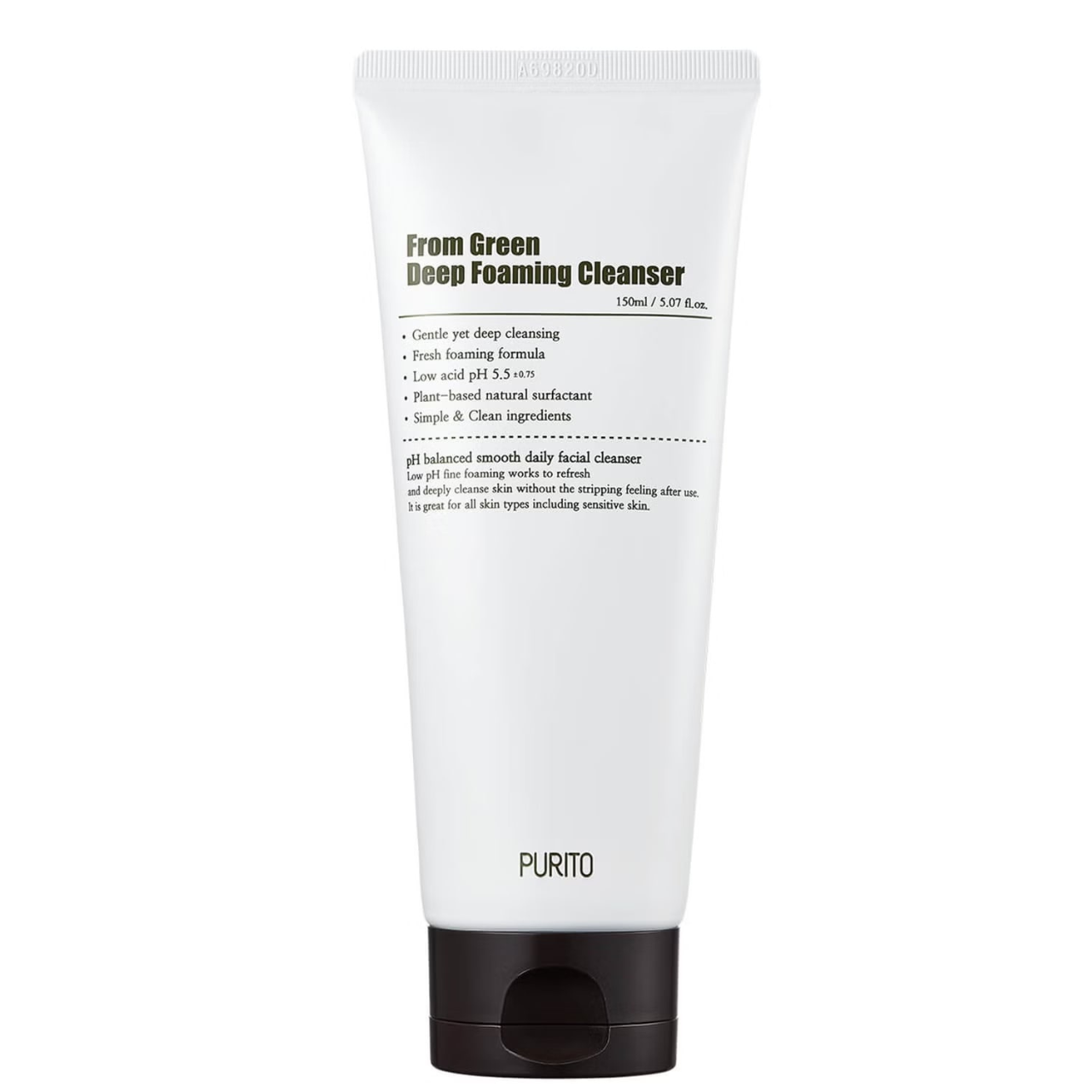 PURITO From Green Deep Foaming Cleanser 150ml - Glam Secret