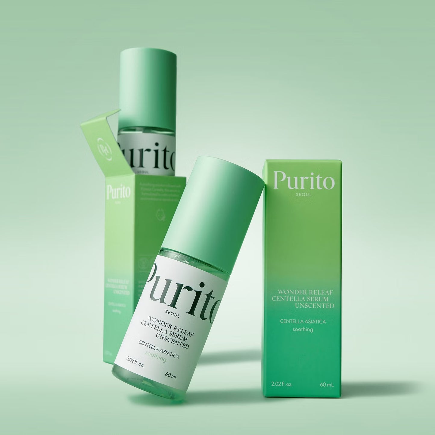 PURITO Wonder Releaf Centella Serum Unscented - Glam Secret
