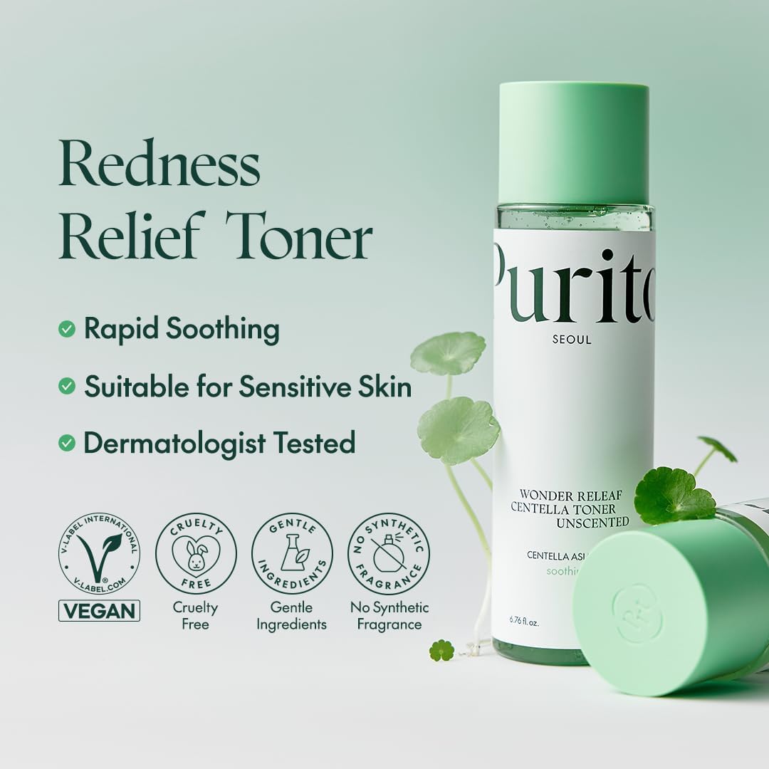 PURITO Wonder Releaf Centella Unscented Toner - Glam Secret