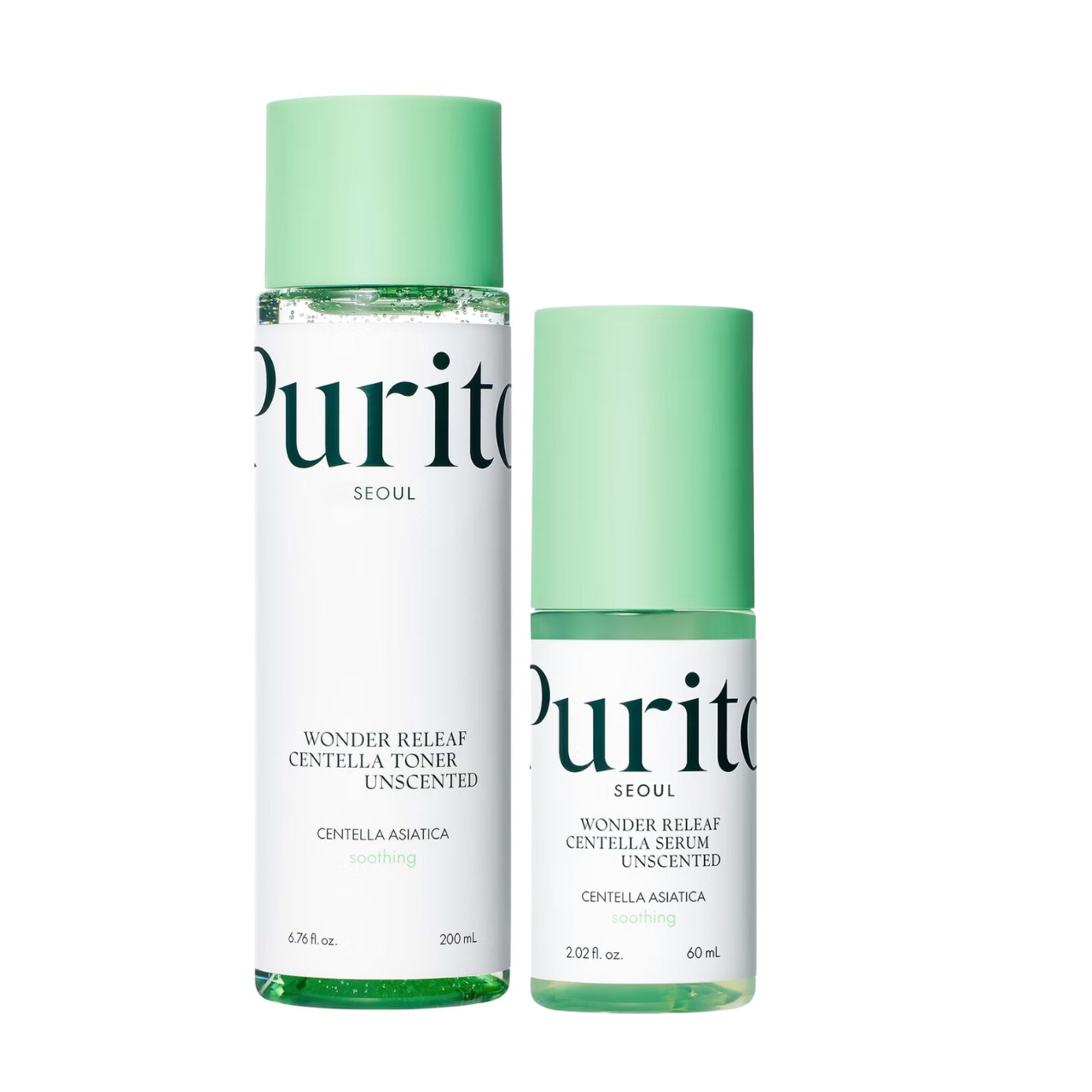 Purito Toner and serum set glam secret