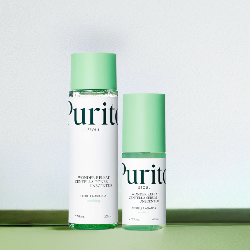 Purito Toner and serum set glam secret