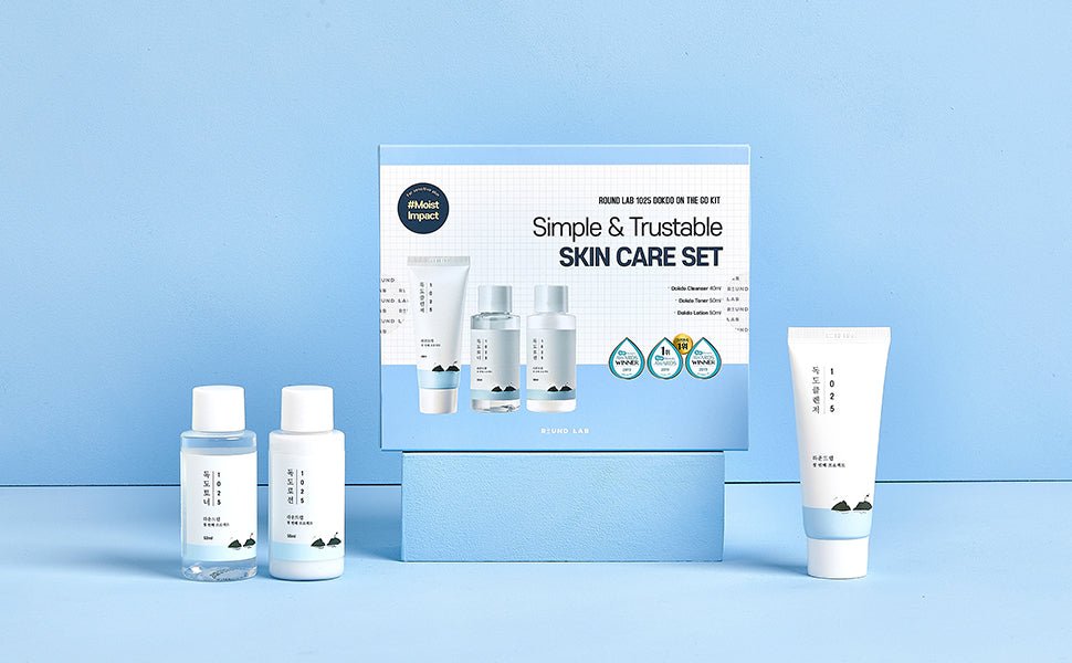 ROUND LAB Skin Care Basic SetSkin Care ToolsGlam Secret