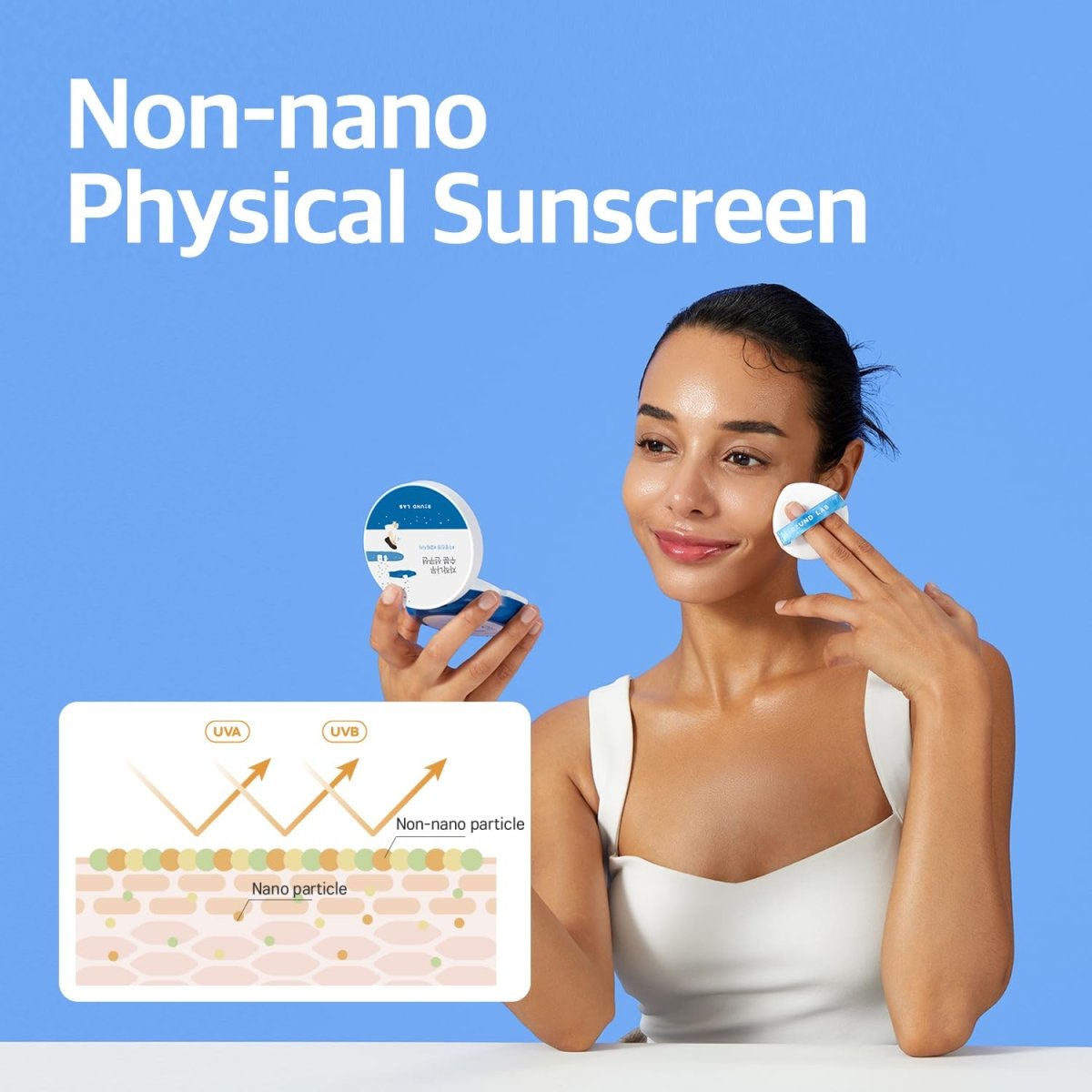 ROUND LAB Birch Juice Moisturizing Sun Cushion SPF 50+ PA++++ 15gsun creamGlam Secret