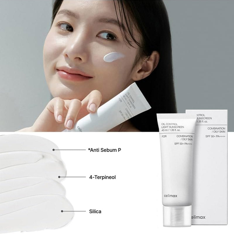 CELIMAX Oil Control Light Sunscreen - Glam Secret