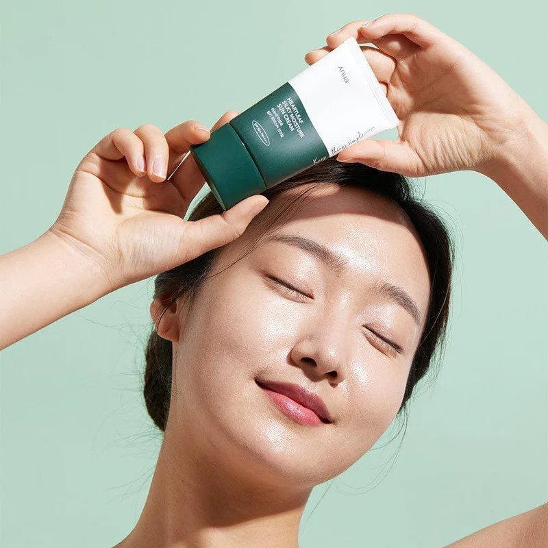 Anua heartleaf silky moisture sun cream spf50+ PA++++ 50mlSunscreenGlam Secret