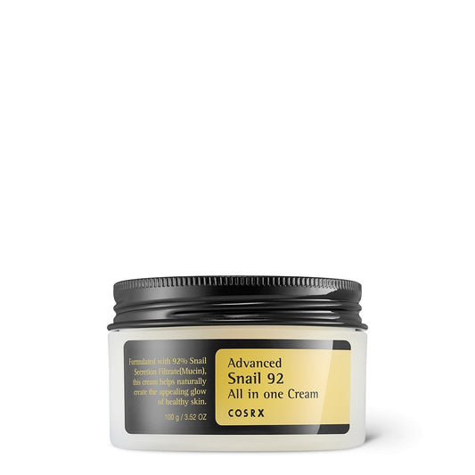 COSRX Snail Moisture Set featuring skincare products with snail mucin for hydrating and nourishing skin.