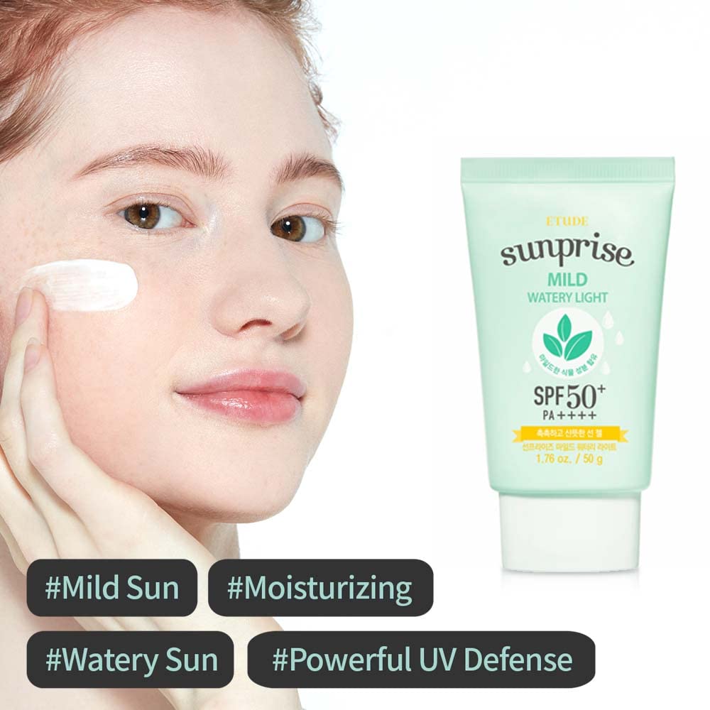 ETUDE Sunprise Mild Watery Light SPF50+PA+++SUNBLOCKGlam Secret